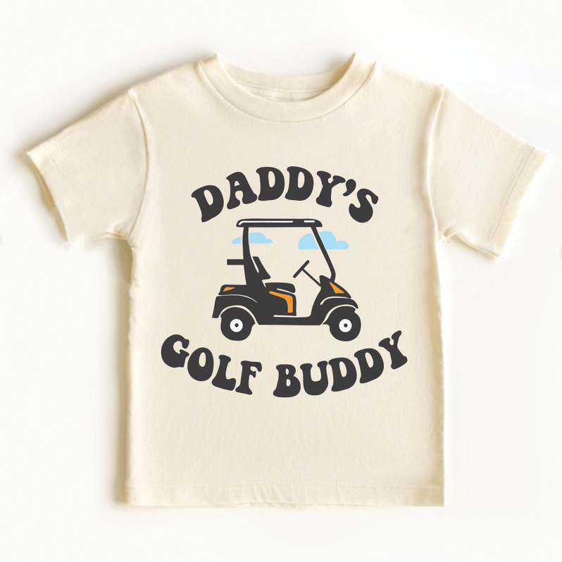 Daddy's Golf Buddy Kids Graphic T-shirt