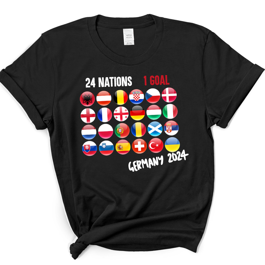 Euros All Nations T-shirt 2024