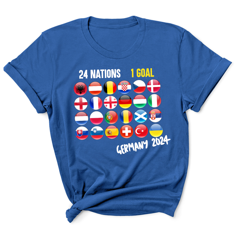 Euros All Nations T-shirt 2024