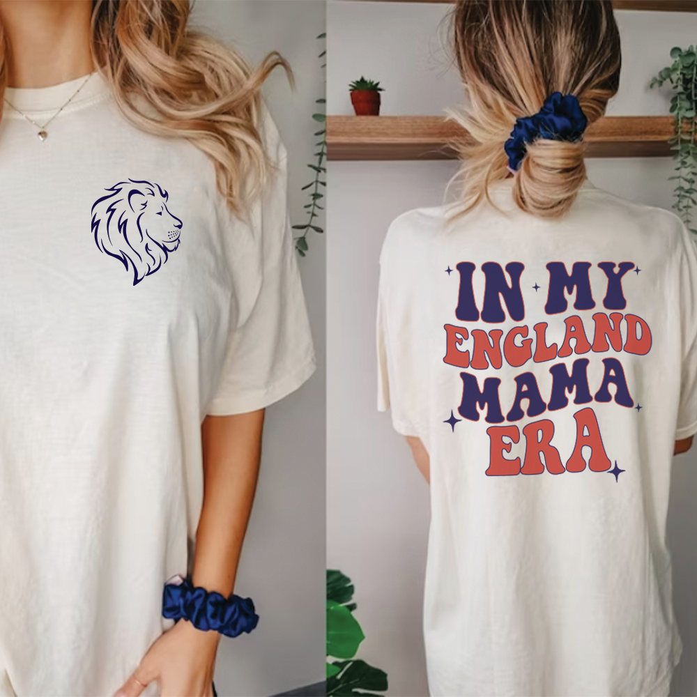 In My England Mama Era Front & Back Graphic T-shirt