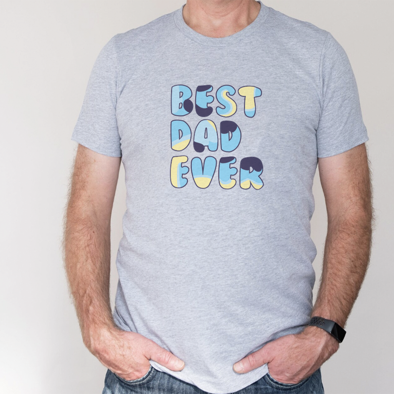 Puppy Dog - Best Dad Ever T-shirt