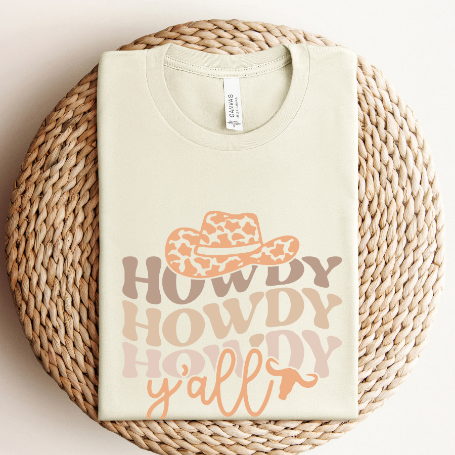Howdy Y'all Country T-Shirt