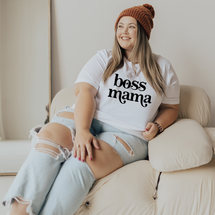 Boss Mama T Shirt My Rocking Kids