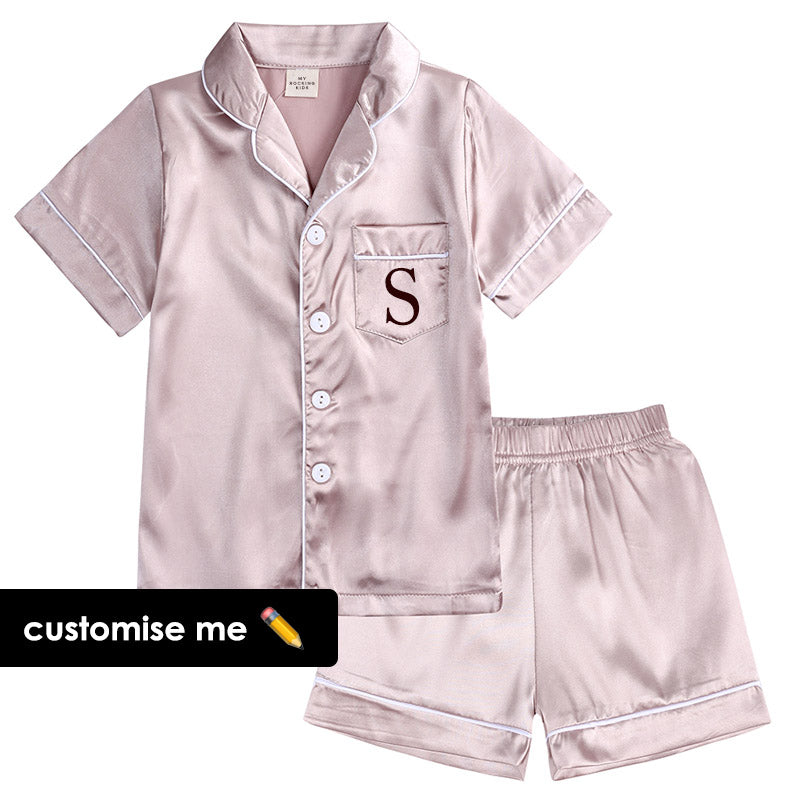 Personalised satin pyjamas deals