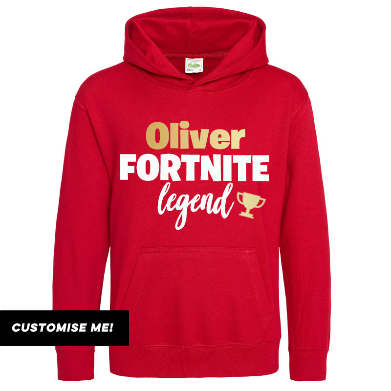 Personalised fortnite hoodie hot sale