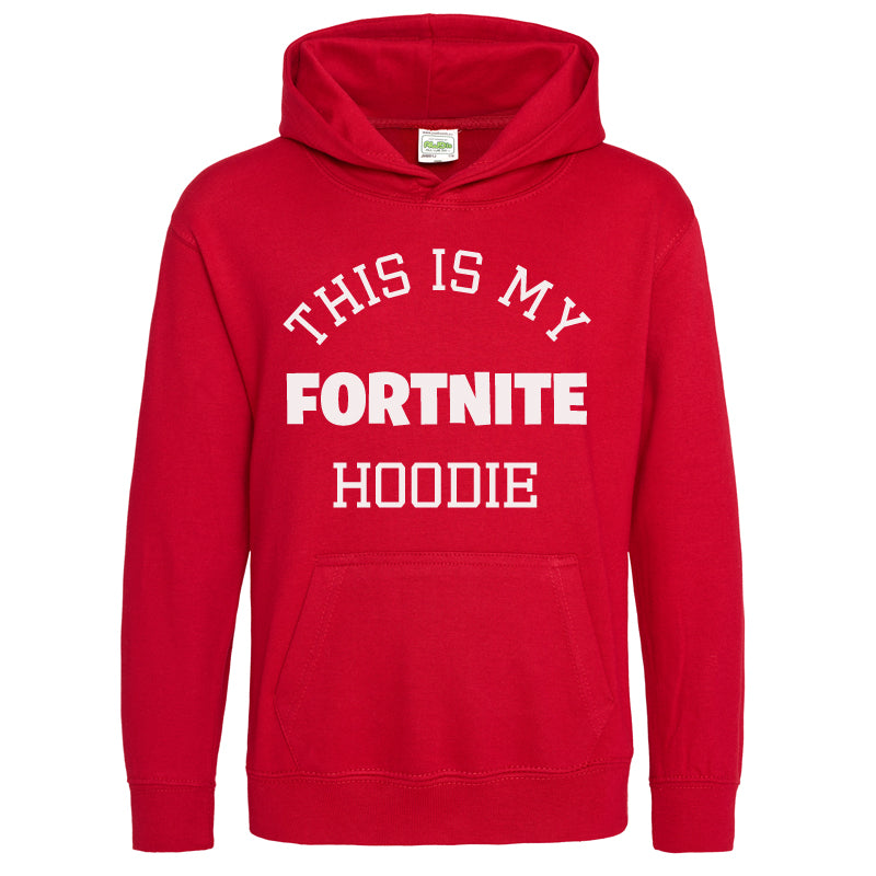 Fortnite hoodie red new arrivals