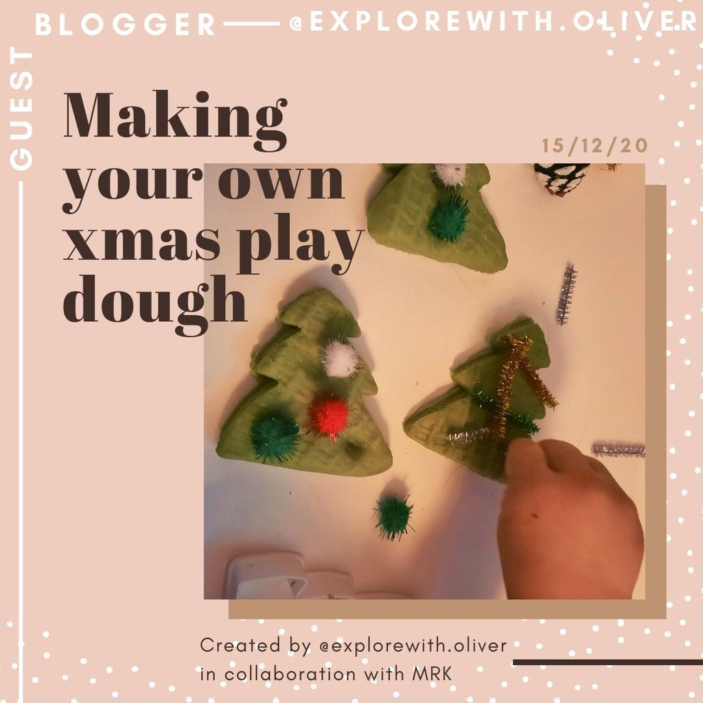 Make your own xmas play dough with guest blogger: @explorewith.oliver