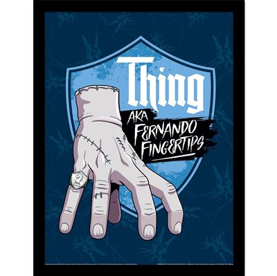 Wednesday Season 2 (Thing) Framed Collector Print – My Rocking Kids