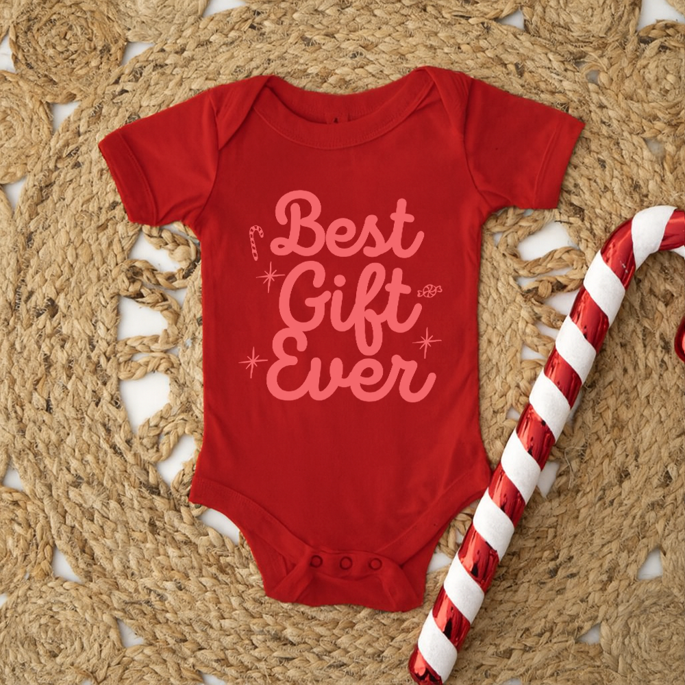 Best Gift Ever Christmas Baby Vest