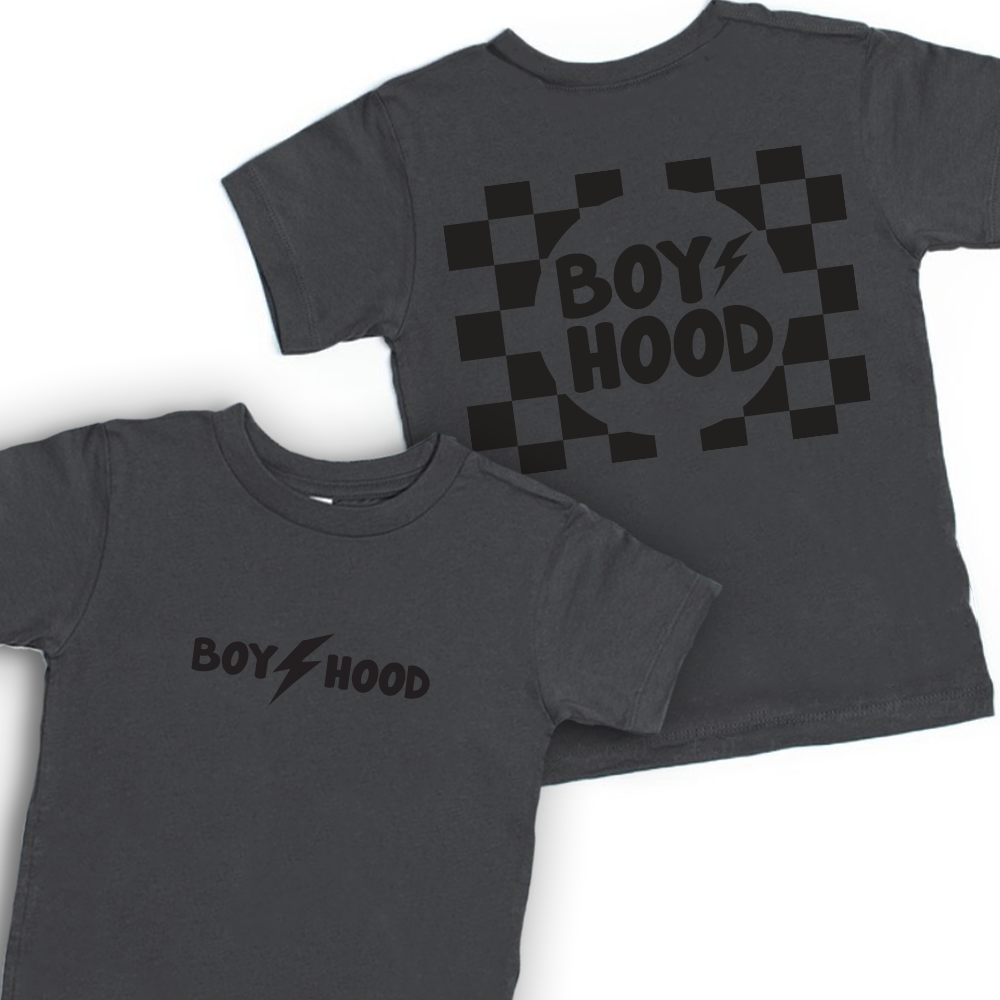 Boyhood Kids Front & Back Logo T-shirt