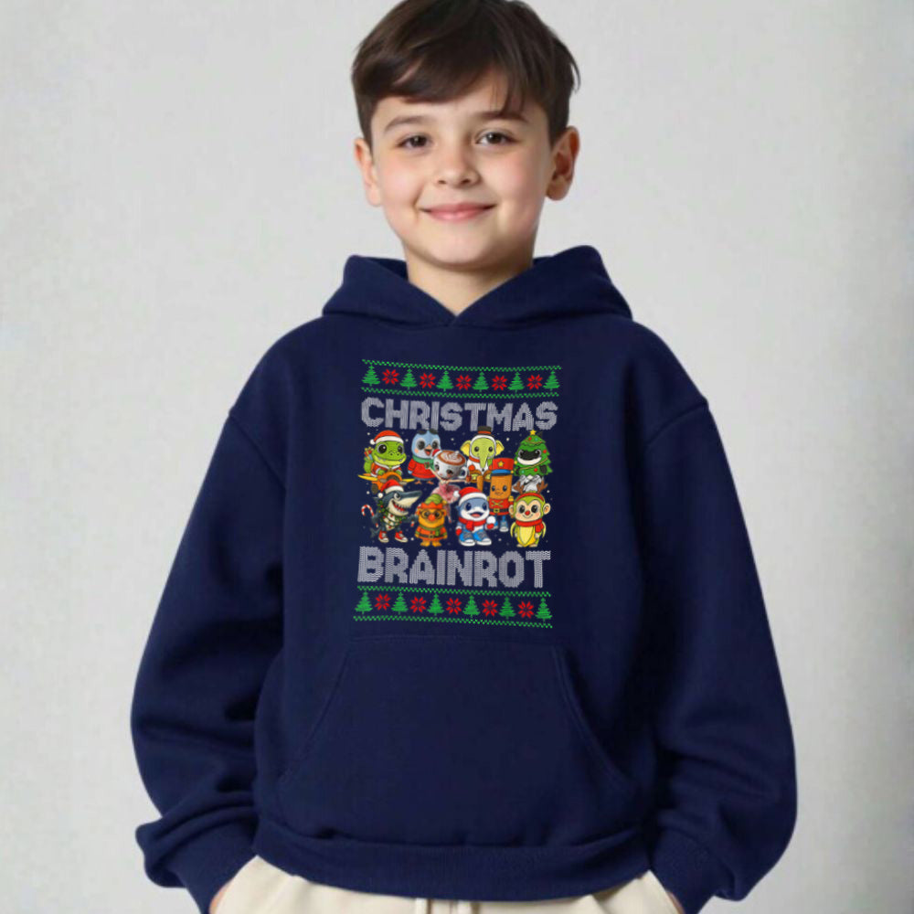 Christmas Brainrot Hoodie