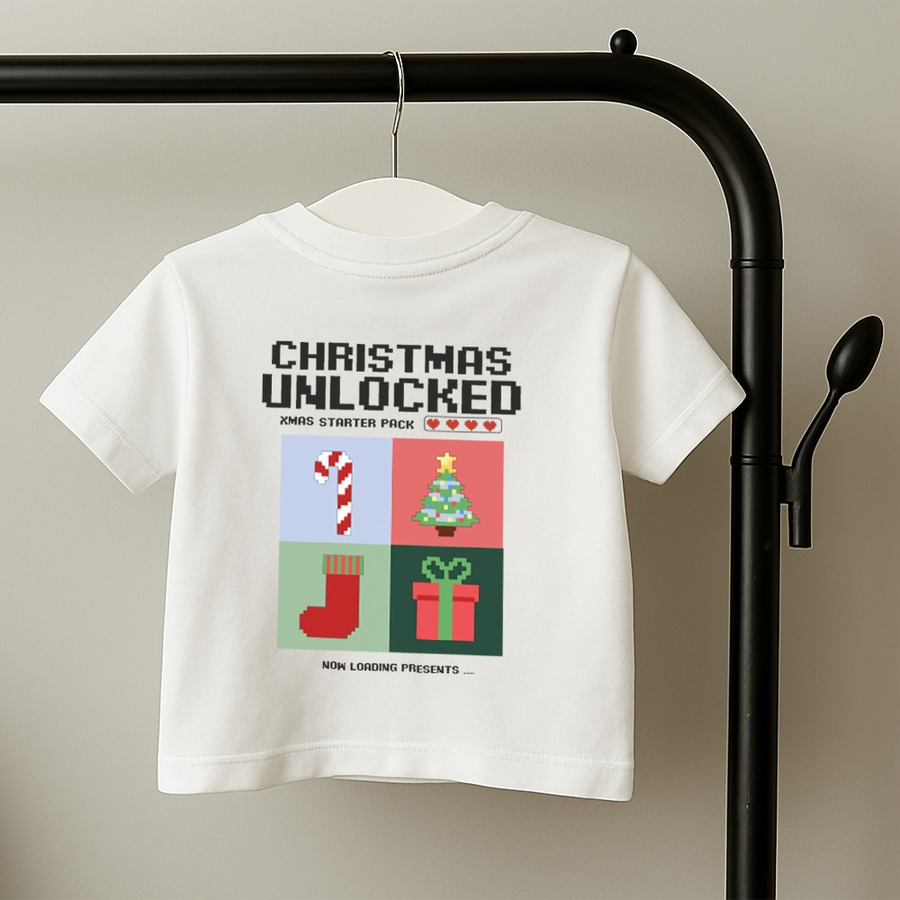 Christmas Unlocked Kids Graphic T-Shirt