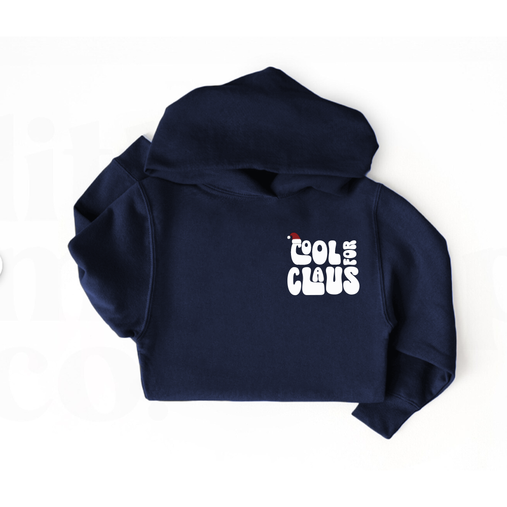 Too Cool For Claus Graphic Hoodie