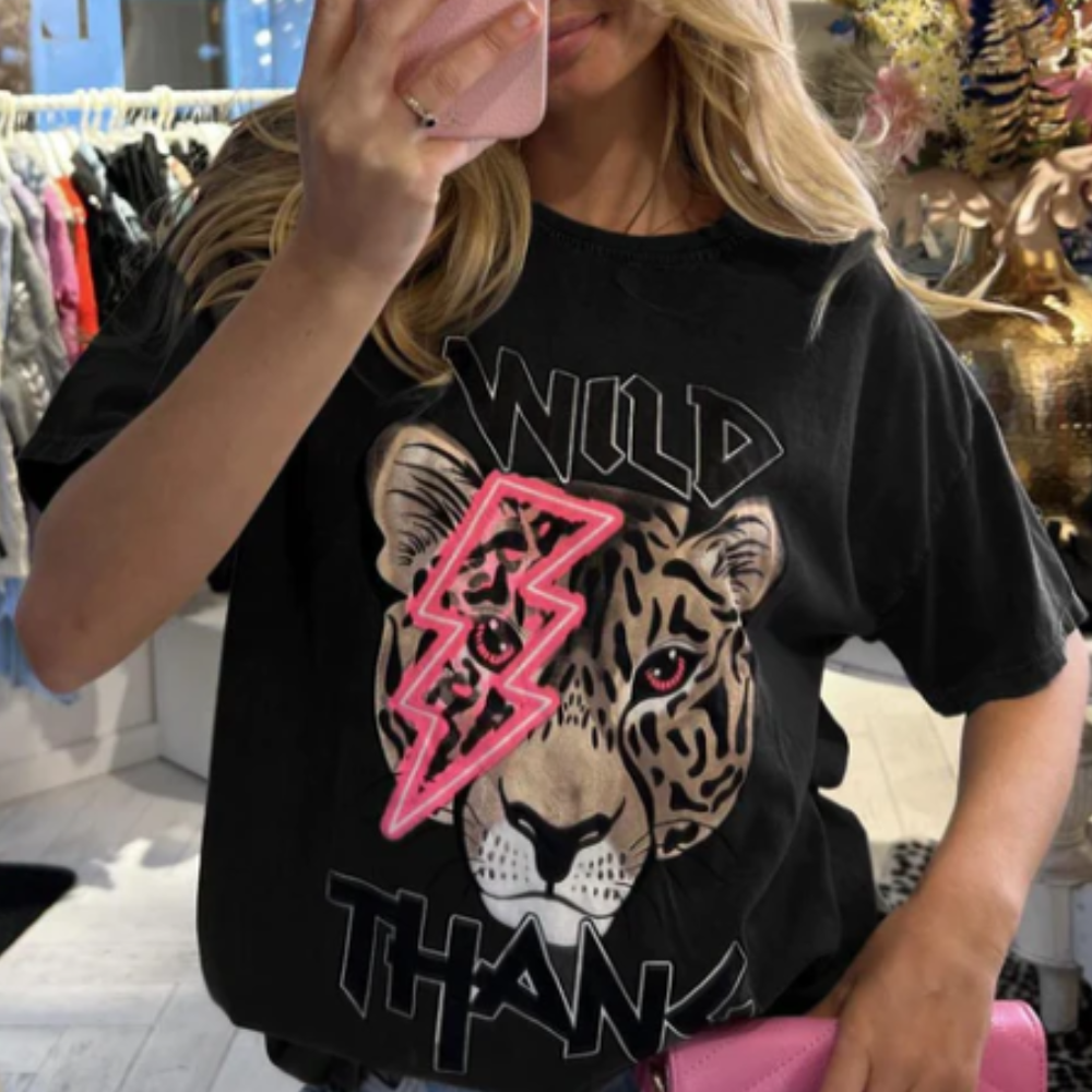 The Boutique Wild Thang Oversized Tee