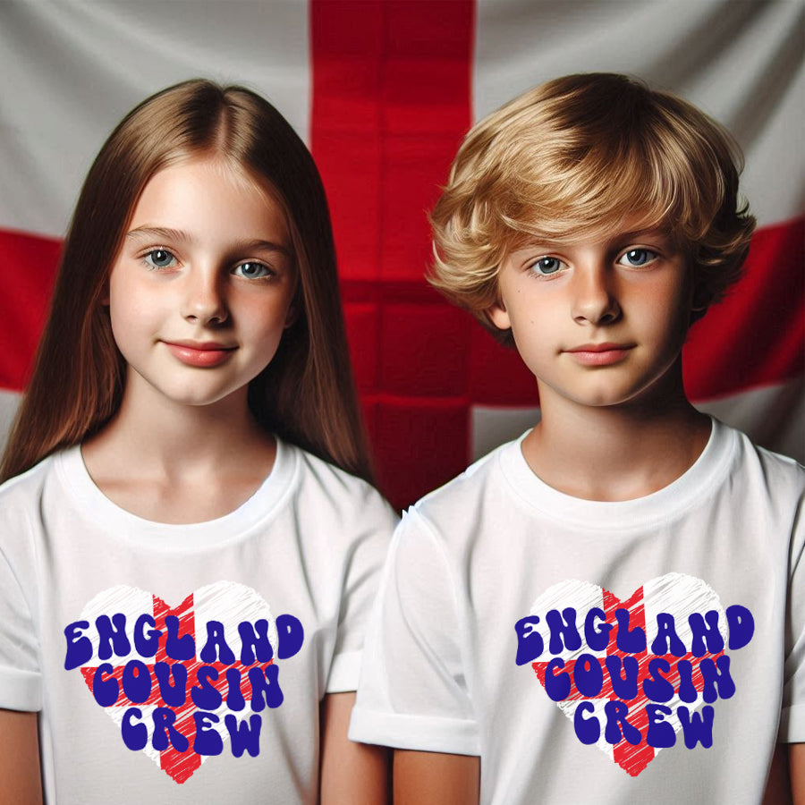 England Cousin Crew White T-Shirt