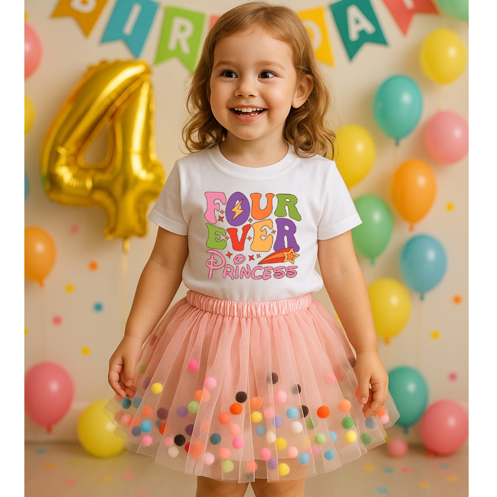 Four-Ever Princess Tee & Tutu Set