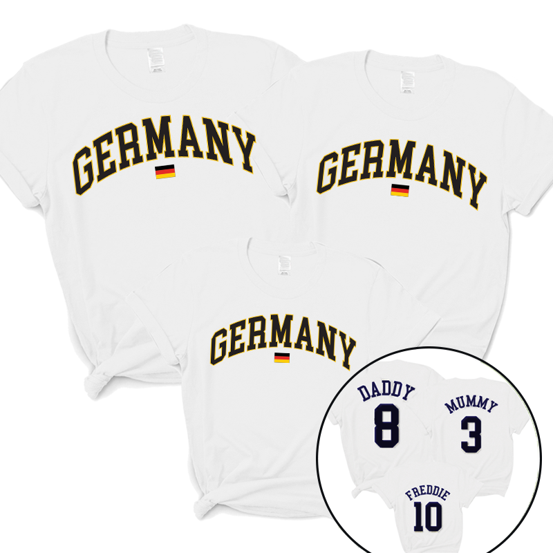 Germany Stadium Family T-Shirts White