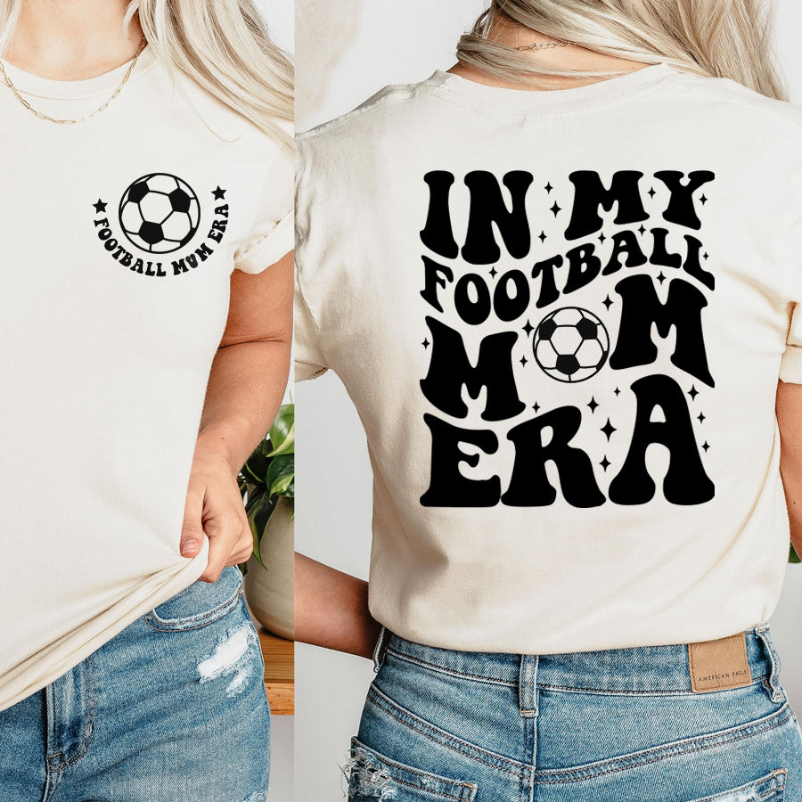 My Football Mum Era Front & Back Logo T-Shirt – My Rocking Kids