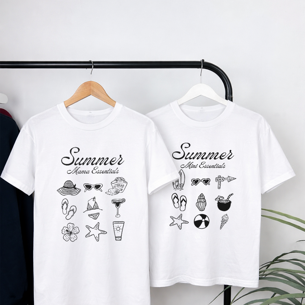 Mama & Mini Summer Essentials Matching Oversized T-Shirts