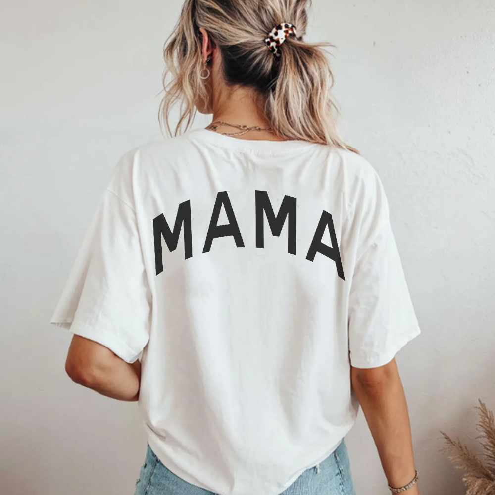 MRK Originals Mama Back Slogan Oversized T-Shirt