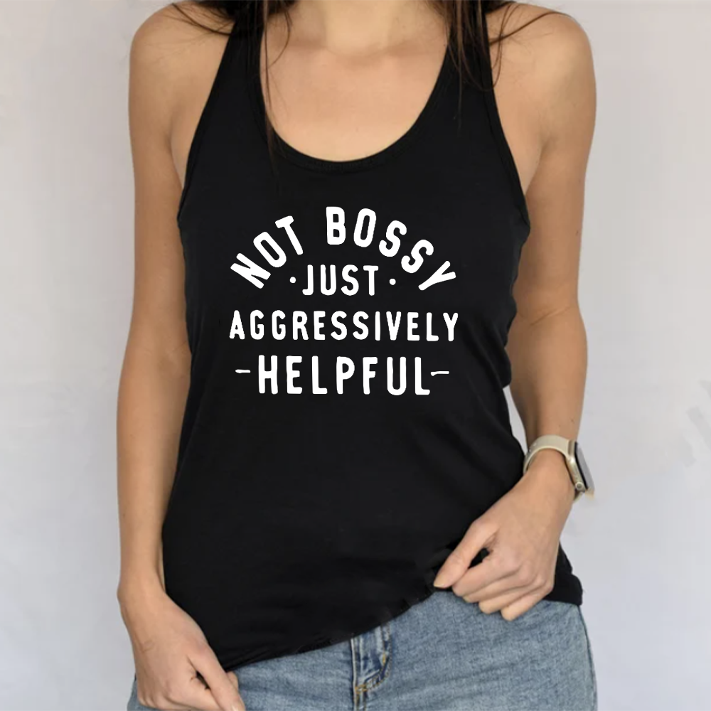 Not Bossy But Helpful Women's Tank My Rocking Kids