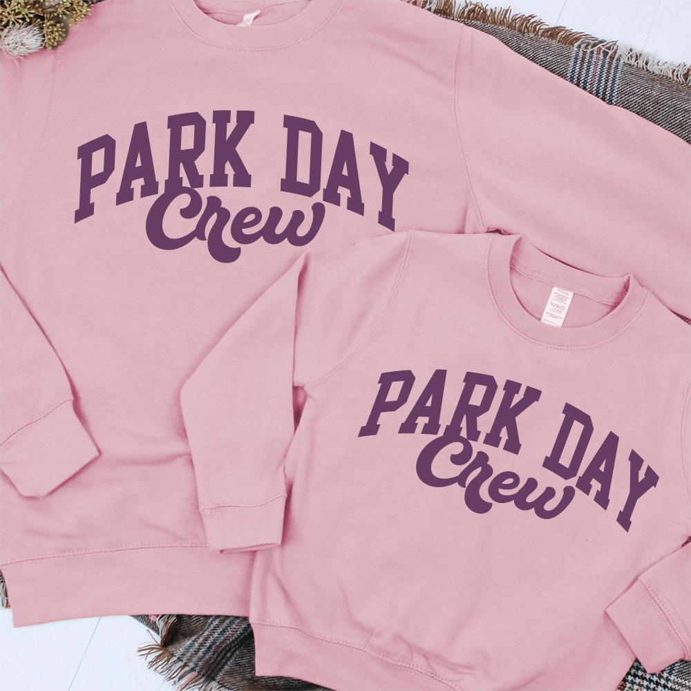 Park Day Crew Matching Graphic Sweatshirts