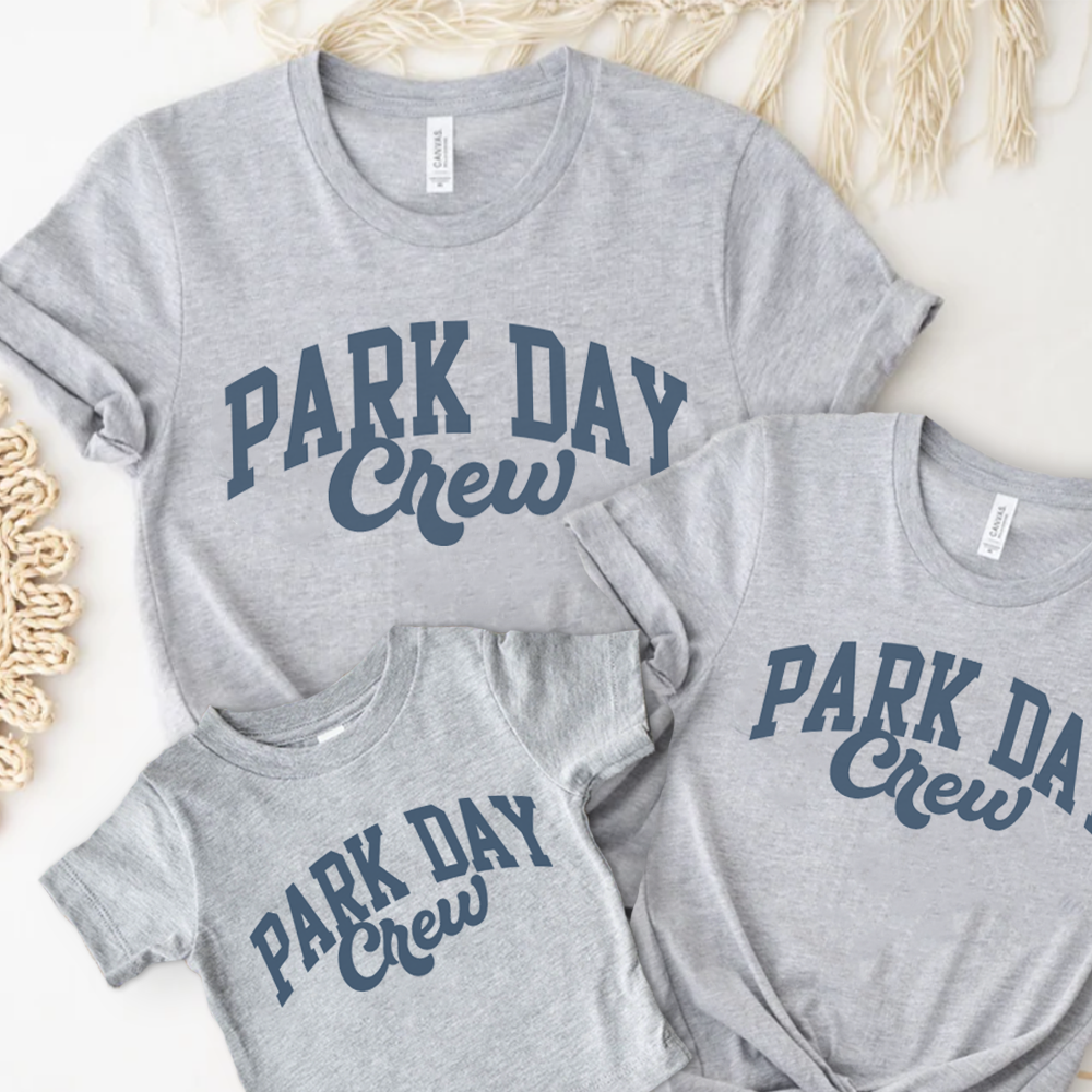 Park Day Crew Matching Graphic T-Shirts