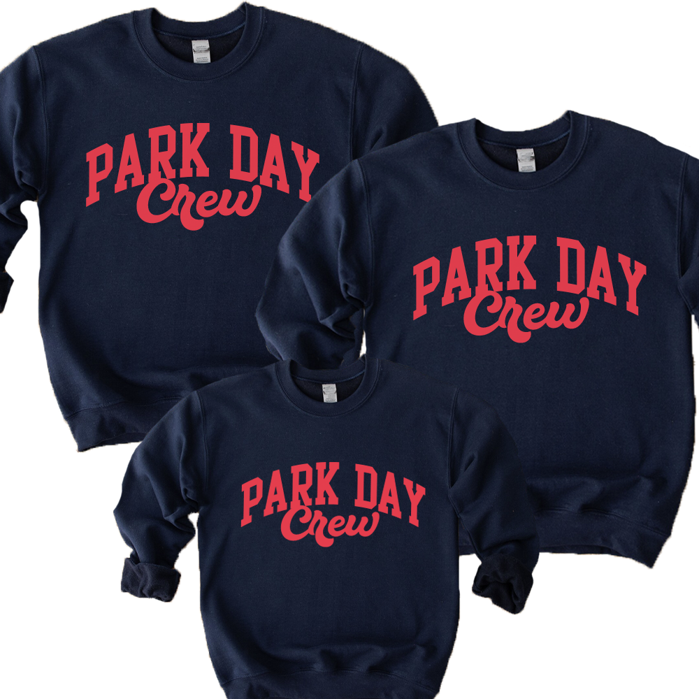 Park Day Crew Matching Graphic Sweatshirts