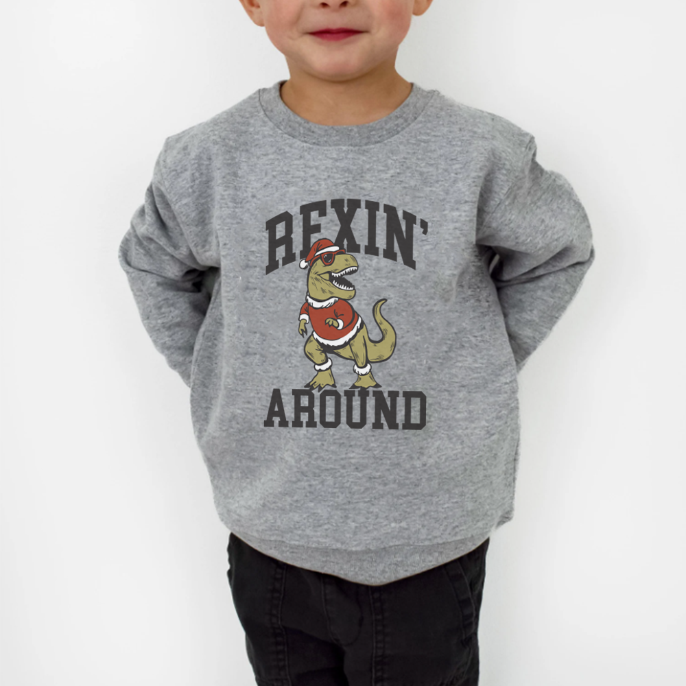 Rexin' Around Graphic Sweatshirt