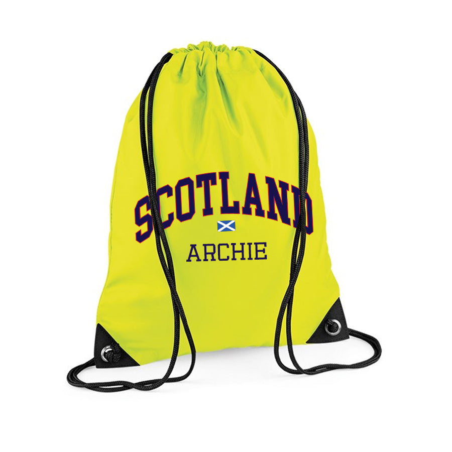 Scotland Personalised Gym Bag (Copy)