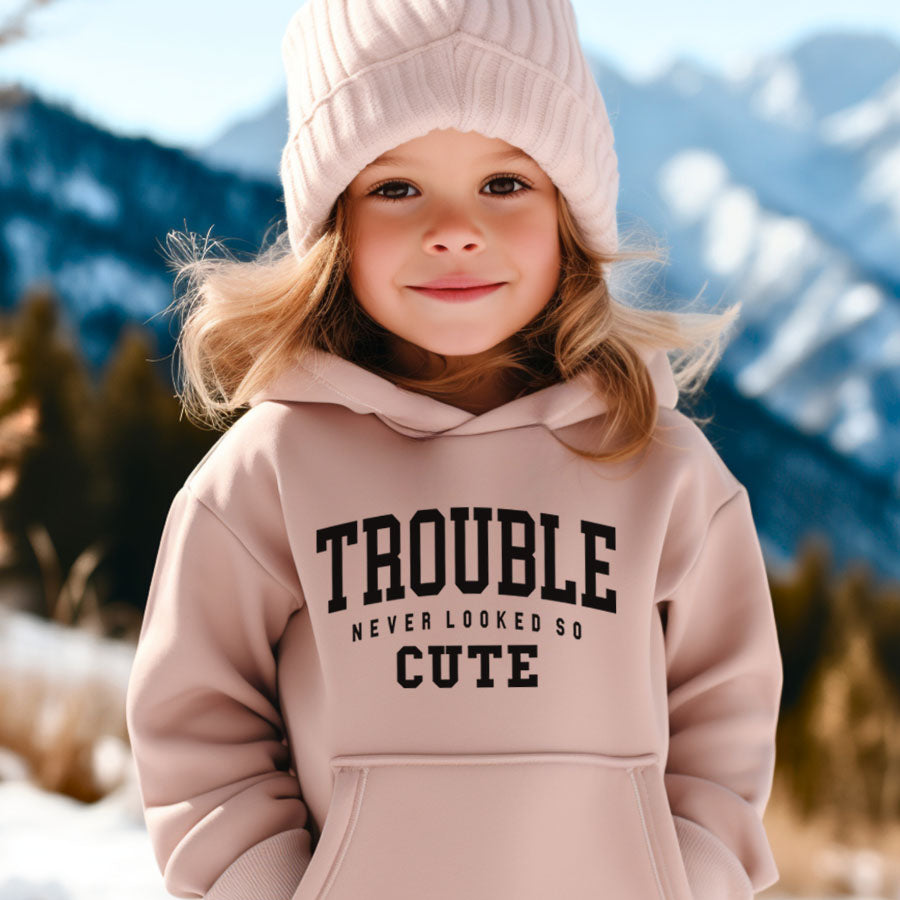 Trouble Never Looked So Cute Hoodie
