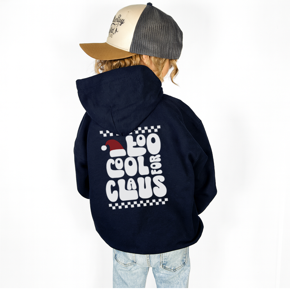 Too Cool For Claus Graphic Hoodie