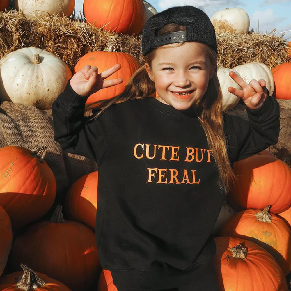 Kids halloween sweatshirt best sale