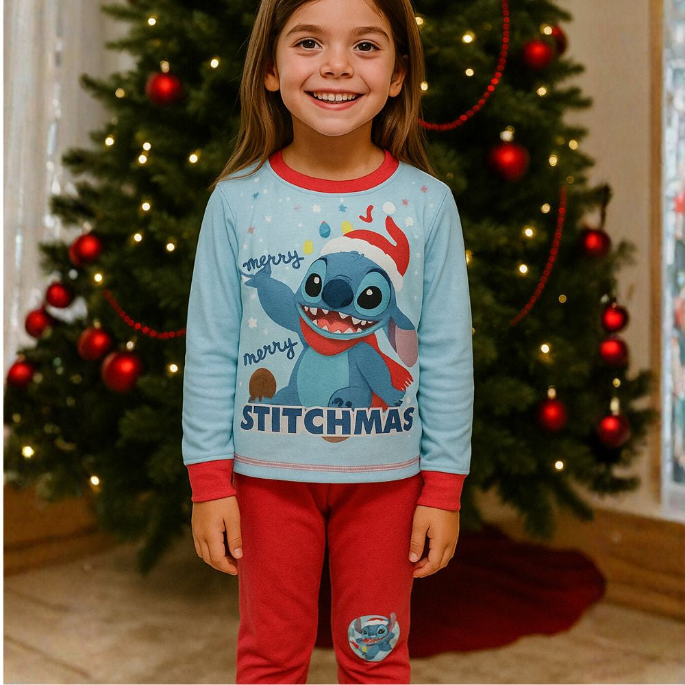 Merry Stitchmas Official Christmas Pyjamas (1-5 Years)