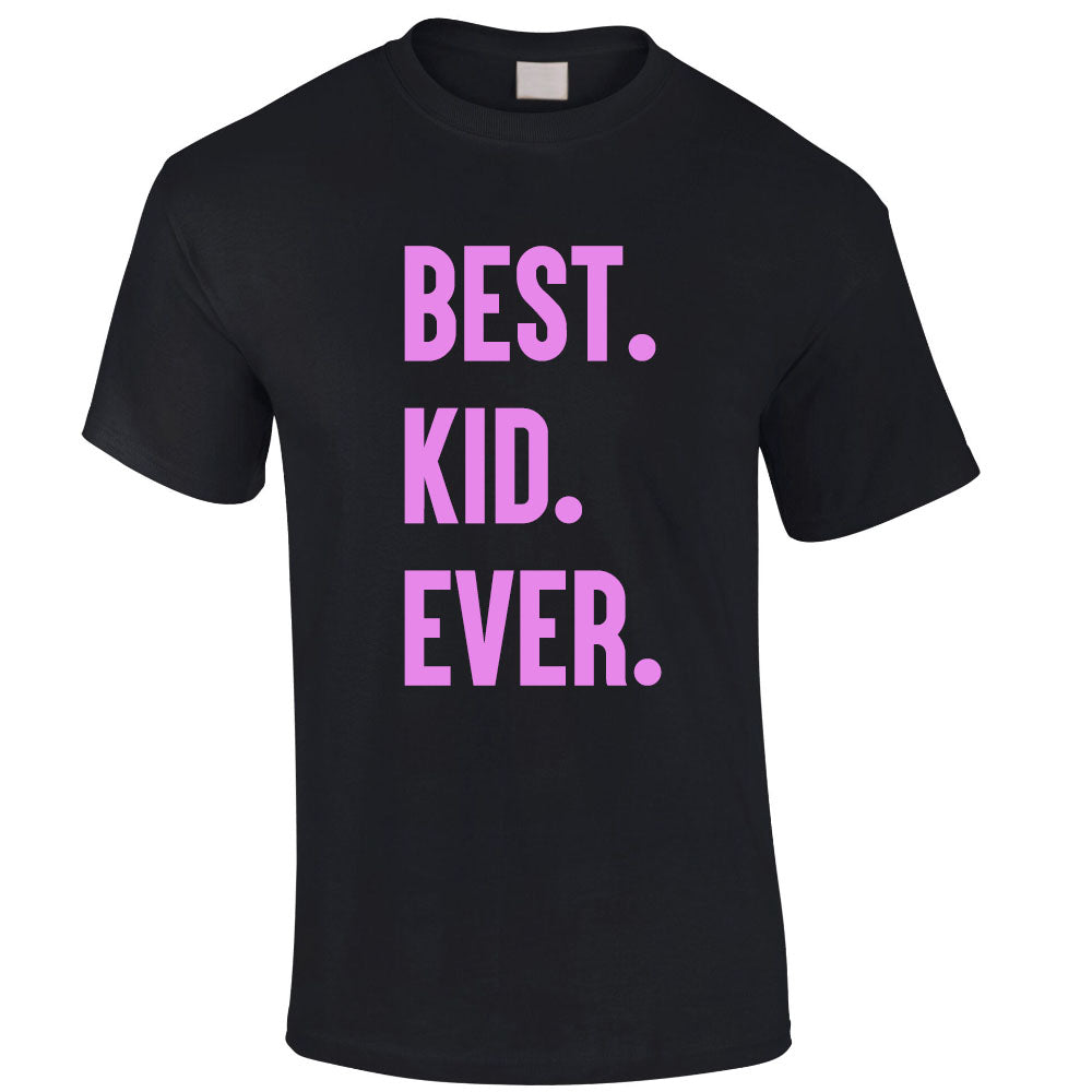 Best Dad Ever Matching Black T-Shirts (MRK X)