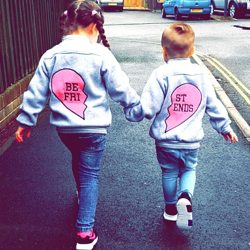 Best friend jackets best sale boy and girl