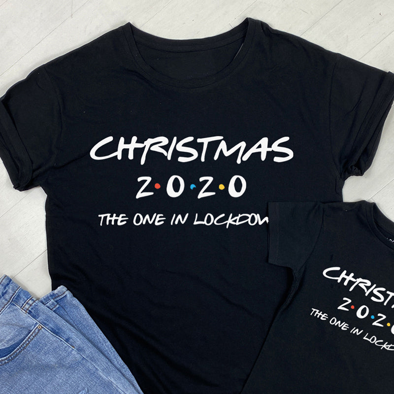 Christmas 2020 in Lockdown Family Matching T-Shirts (MRK X)