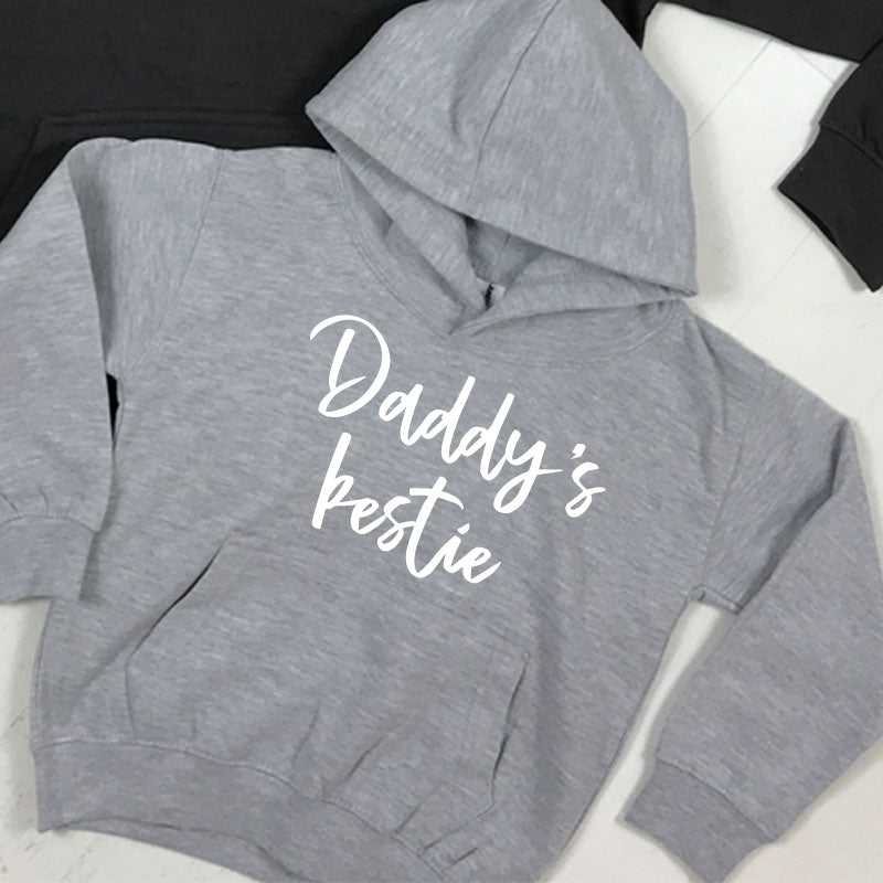 Daddy & Daddy's Bestie Chelsea Script Hoodies (MRK X)
