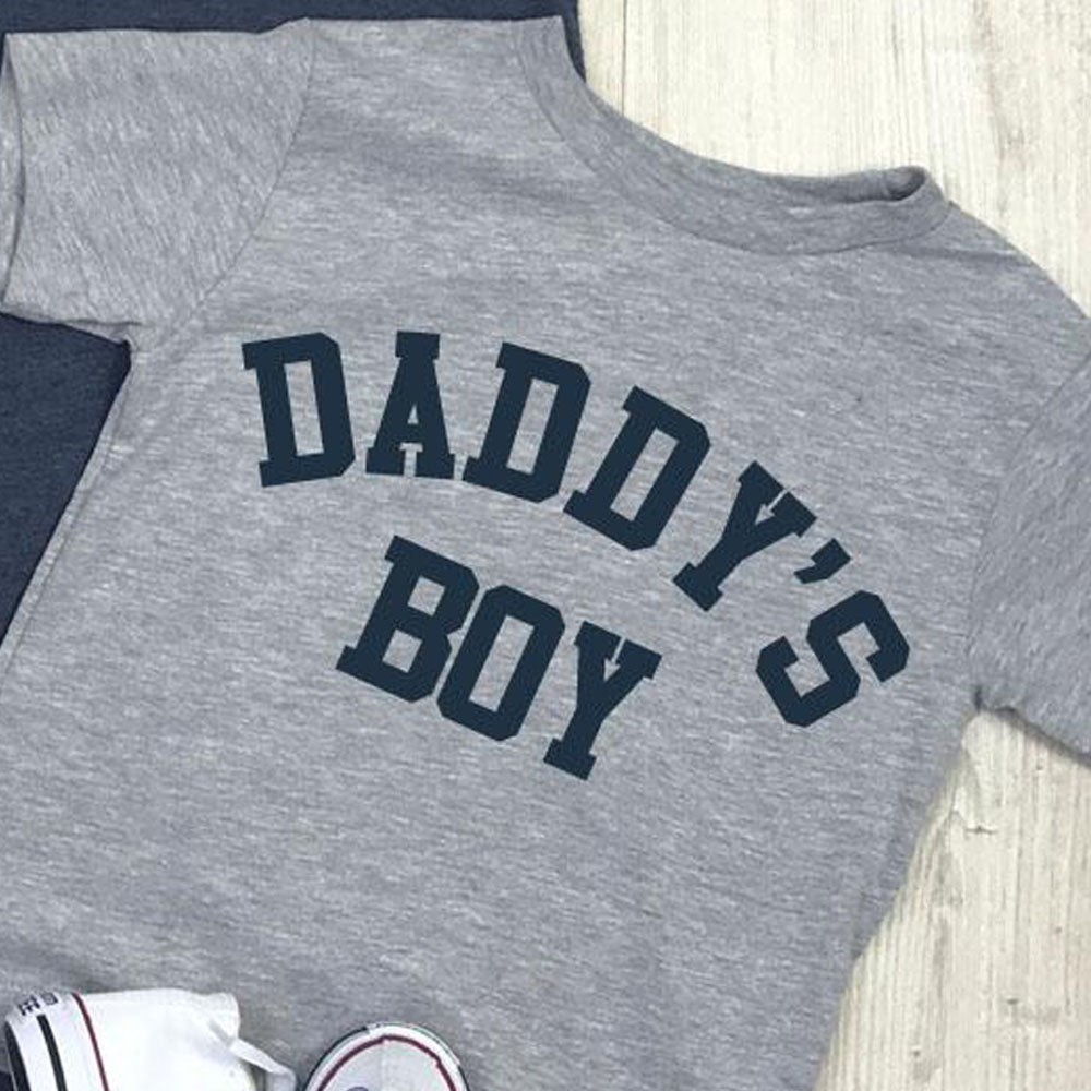 Daddy & Daddy's Boy College Matching T-Shirts