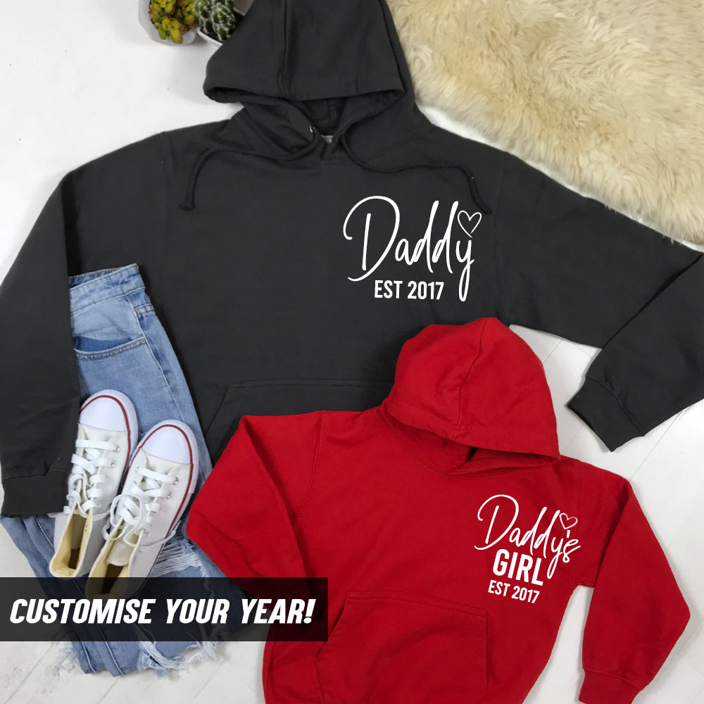 Daddy daughter cheap hoodies