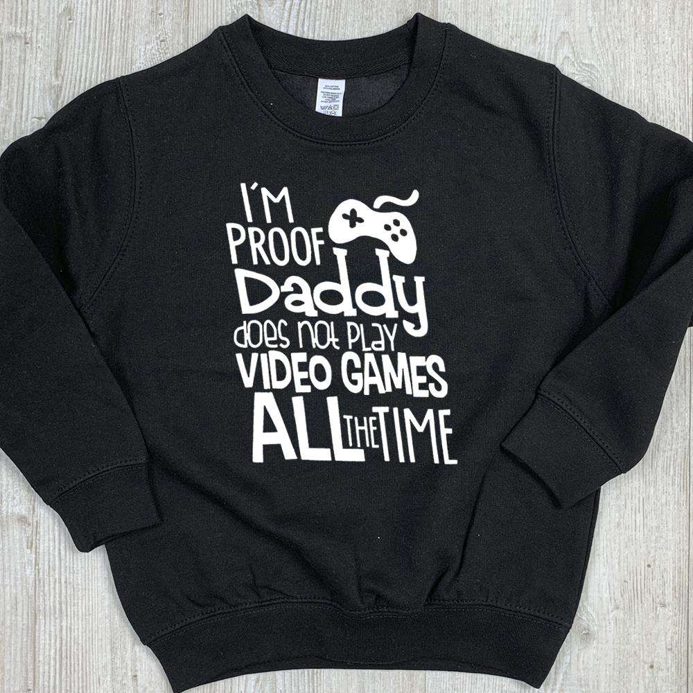 Daddy Video Games Crew Sweater (MRK X)