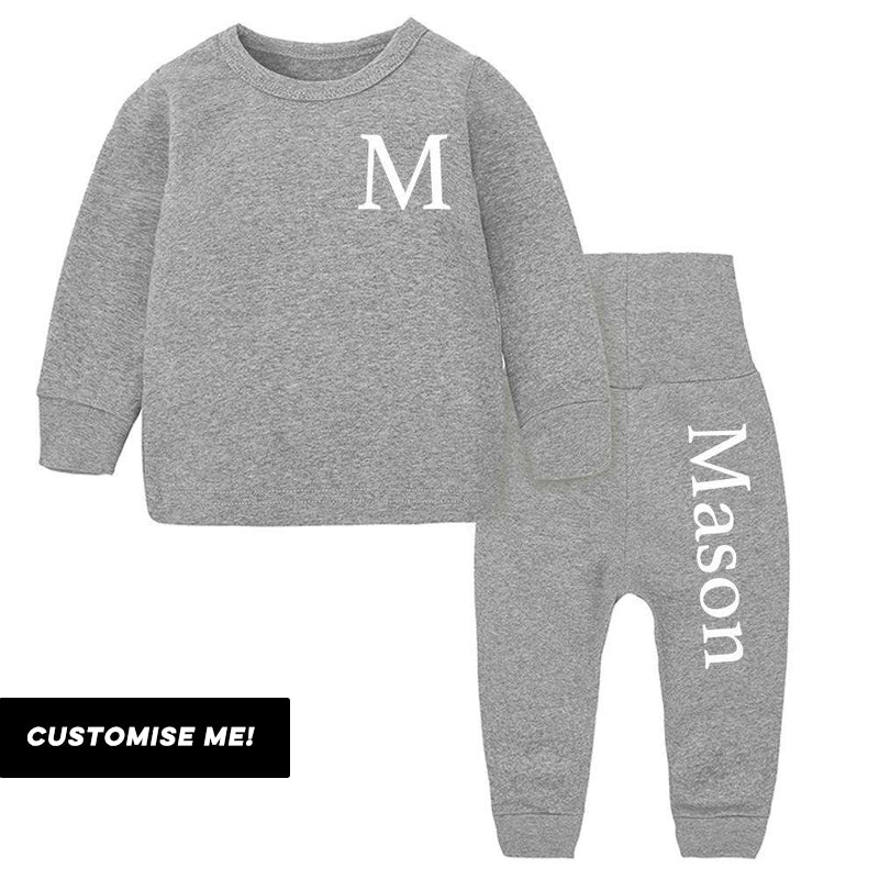 Essex Personalised Initial & Name Pant Tracksuit Set (3m-12 Years)
