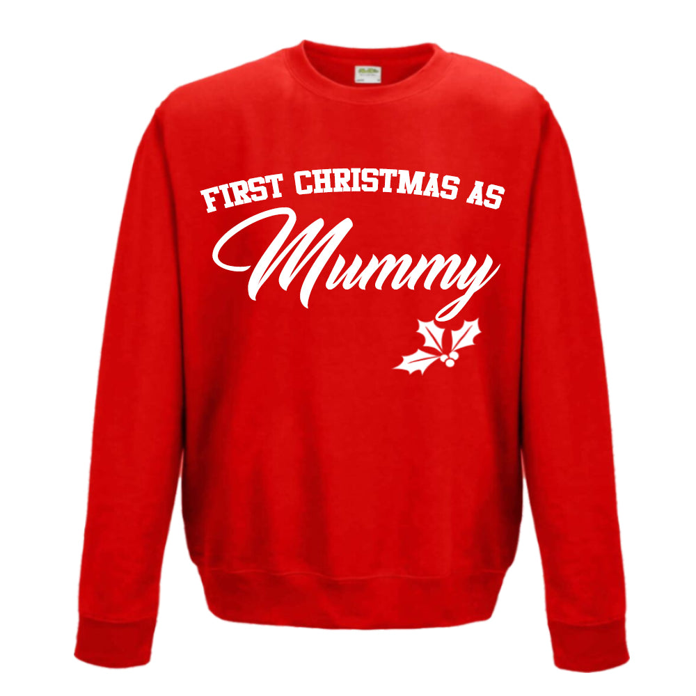 First Family Christmas Sweatshirt & Rompersuit Set