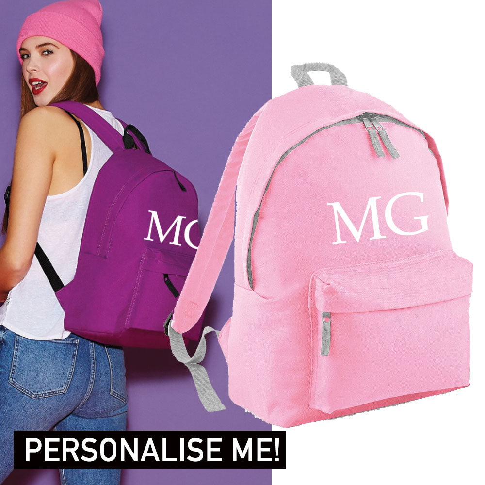 Personalised Initial Varsity Regular Backpack (MRK X)