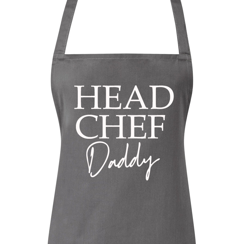 Personalised Daddy & Sous Chef Matching Aprons