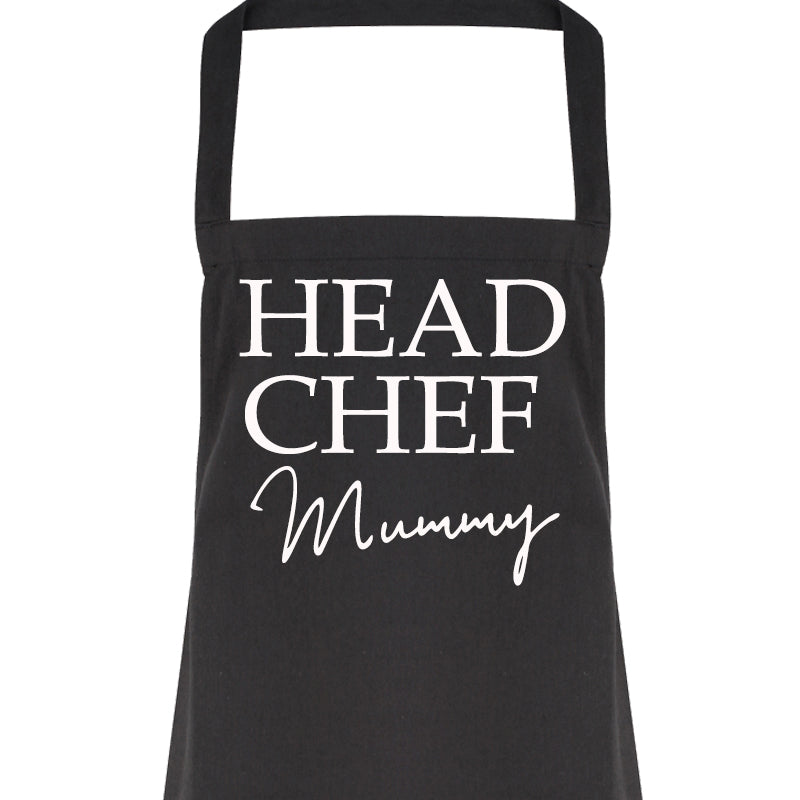 Personalised Mummy & Sous Chef Matching Aprons (MRK X)