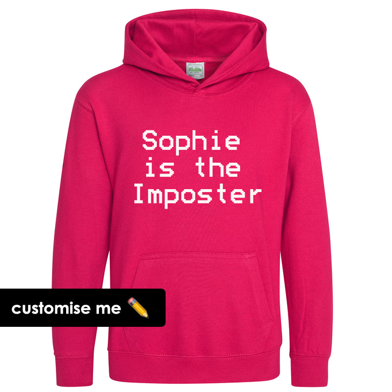 Personalised Imposter Kids Hoodie (MRK X)