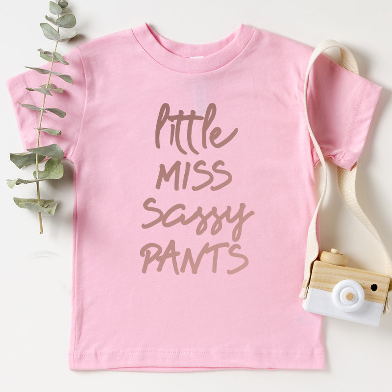 Little miss sassy pants shop t shirt