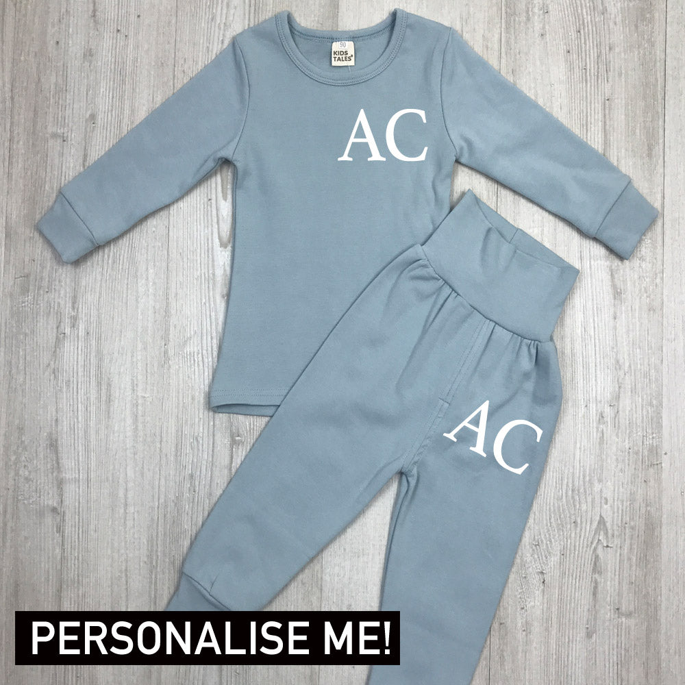 Baby boy 2025 initial tracksuit