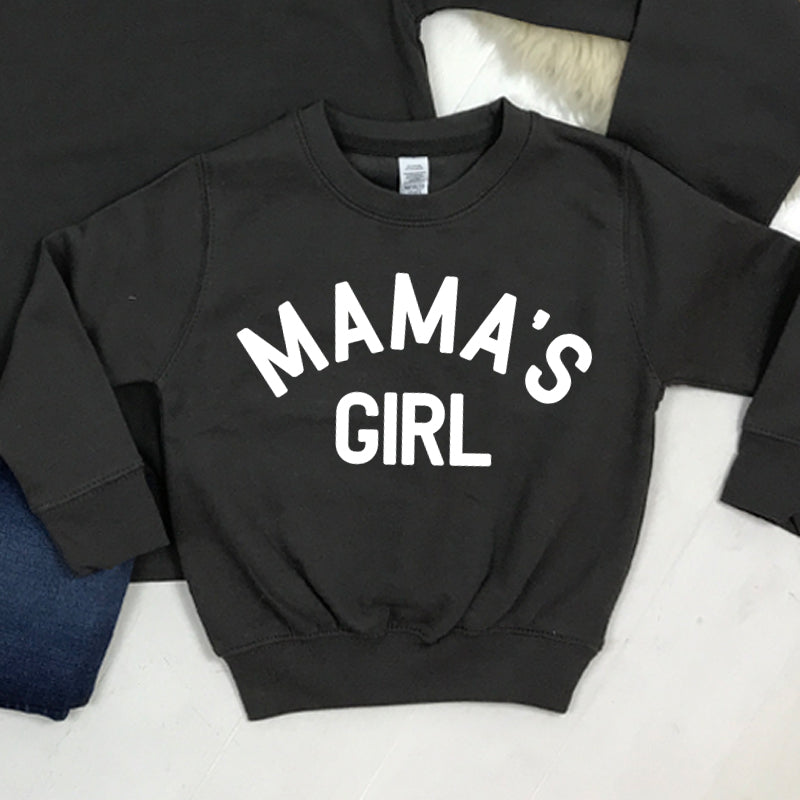 Mama & Mama's Girl Classic Sweatshirts Storm Grey (MRK X)